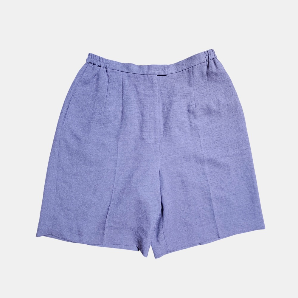 Vintage Patchington Pleated High Waisted Casual Shorts 12P Retro‎ Chic 80s 90s